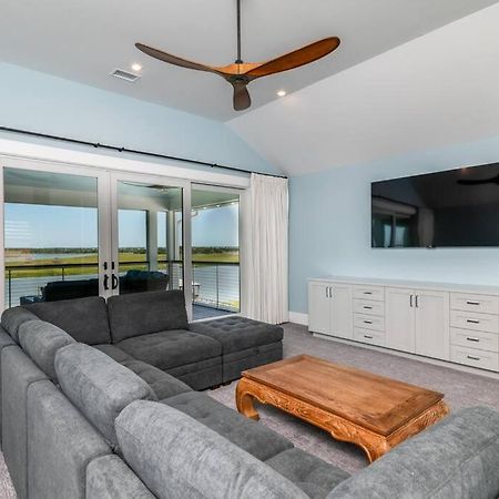 New Waterfront Home With Deep Water Dock Isle of Palms Exterior photo